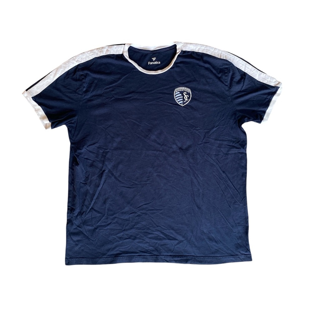 Fanatics Kansas City Sporting Men's Navy Blue Shirt, Men’s 2XL